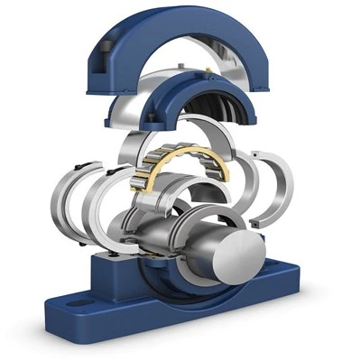 Split Cylindrical Cov Menyuam Bearing